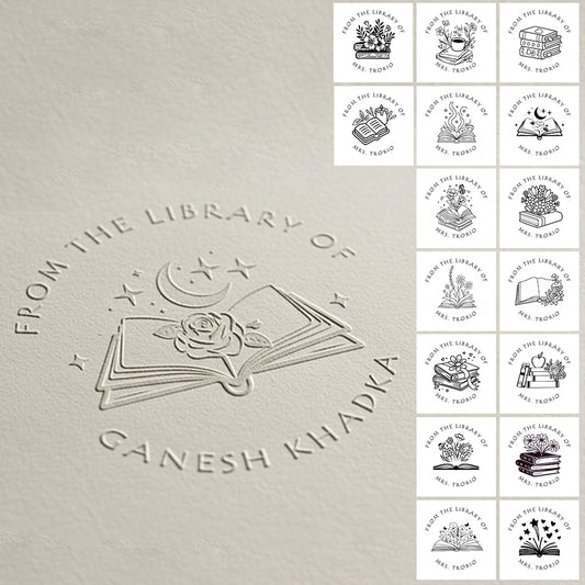 Personal Library Embosser - Book Collection
