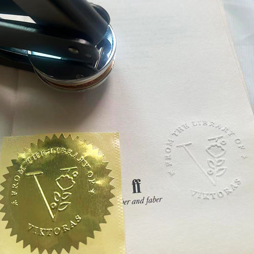 Monogram Book Embosser