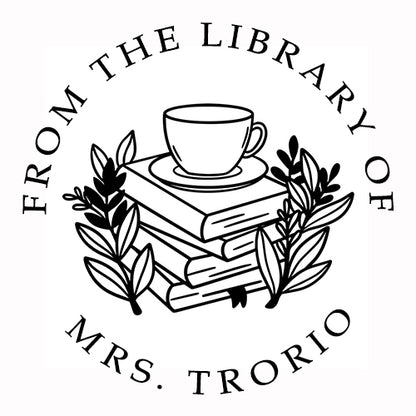 Book Embosser & Mug Gift for Reader