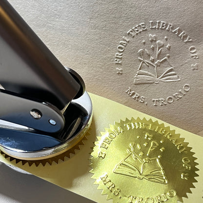 Book Embosser Personalized,Book Stamp,Library Embosser,Ex Libris Book Lover Gift Book Embosser Personalized,Book Stamp,Library Embosser,Ex Libris Book Lover Gift