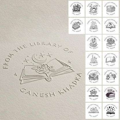 Personal Library Embosser - Book Collection