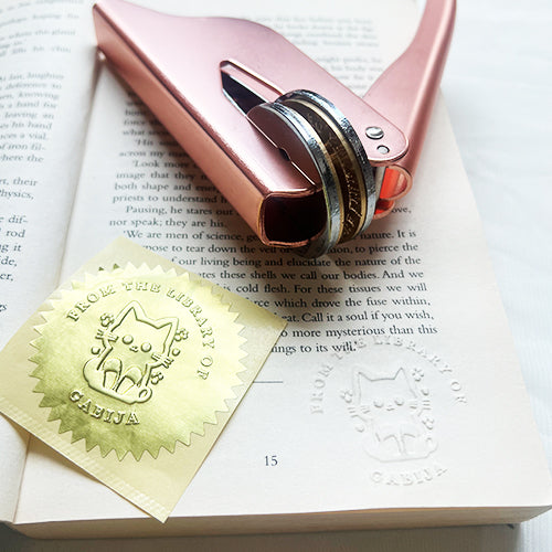 Cat Custom Library Embosser