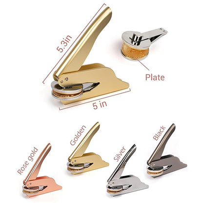 Custom Initial Embosser Stamp