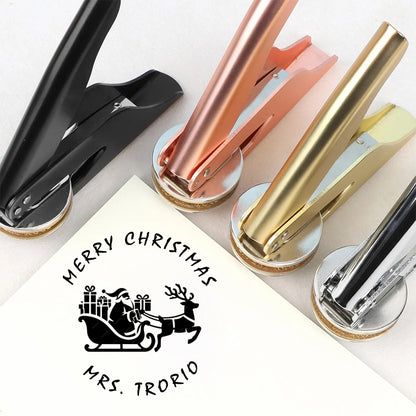 Custom Merry Christmas Embosser