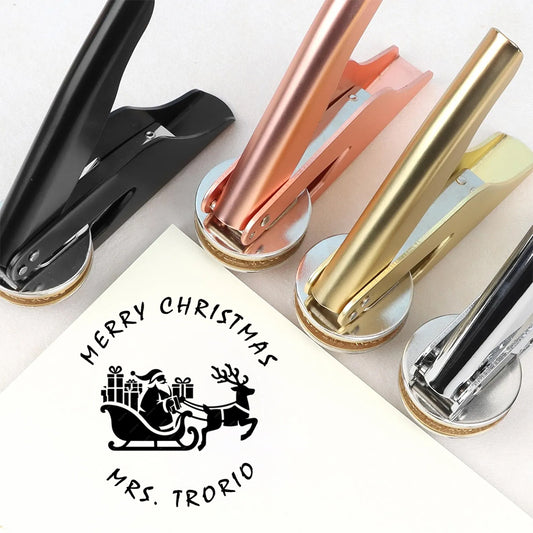 Custom Merry Christmas Embosser