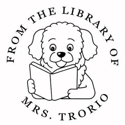 Custom Dog Book Embosser