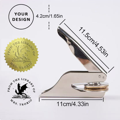 Custom Book Page Embosser